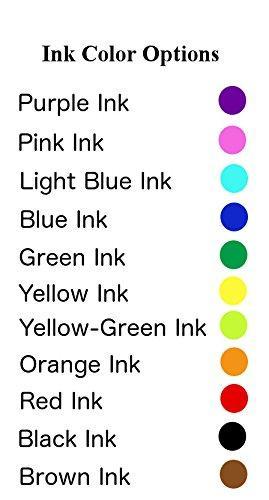Enter Serial Number (Top) Design // Xstamper Stamp Construction, 11 Color Options