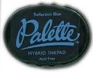 Stewart Superior -- Palette Hybrid Ink Pad // Reflection Blue (Dark Purplish Blue) From Palette's 